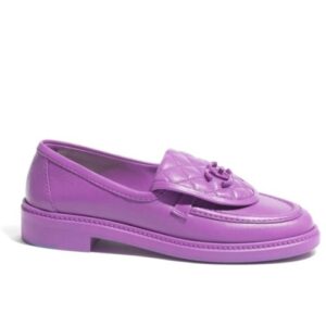 Chanel Women's Moccasins G45474 Purple