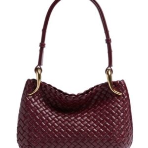 Bottega Veneta Small Clicker Shoulder Bag Mauve
