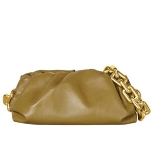 Bottega Veneta The Chain Pouch Khaki