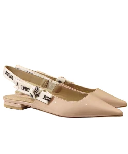 Christian Dior J'Dior Flat Heel Pink