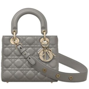 Christian Dior Lady Dior Bag 2017 Gray