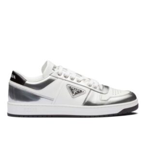 Prada Unisex Elegant Sneakers 2EE364 Silver