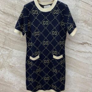 Gucci Women's Knit Dress Black